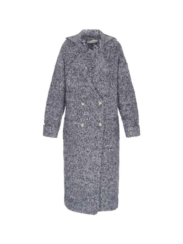 Женский кардиган цвета темно-синего меланжа DreiMaster Vintage
Женский кардиган цвета темно-синего меланжа DreiMaster Vintage