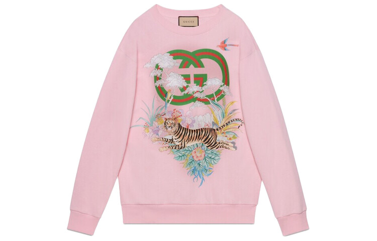 Свитшот женский Gucci с рисунком, розовый
Свитшот женский Gucci с рисунком, розовый