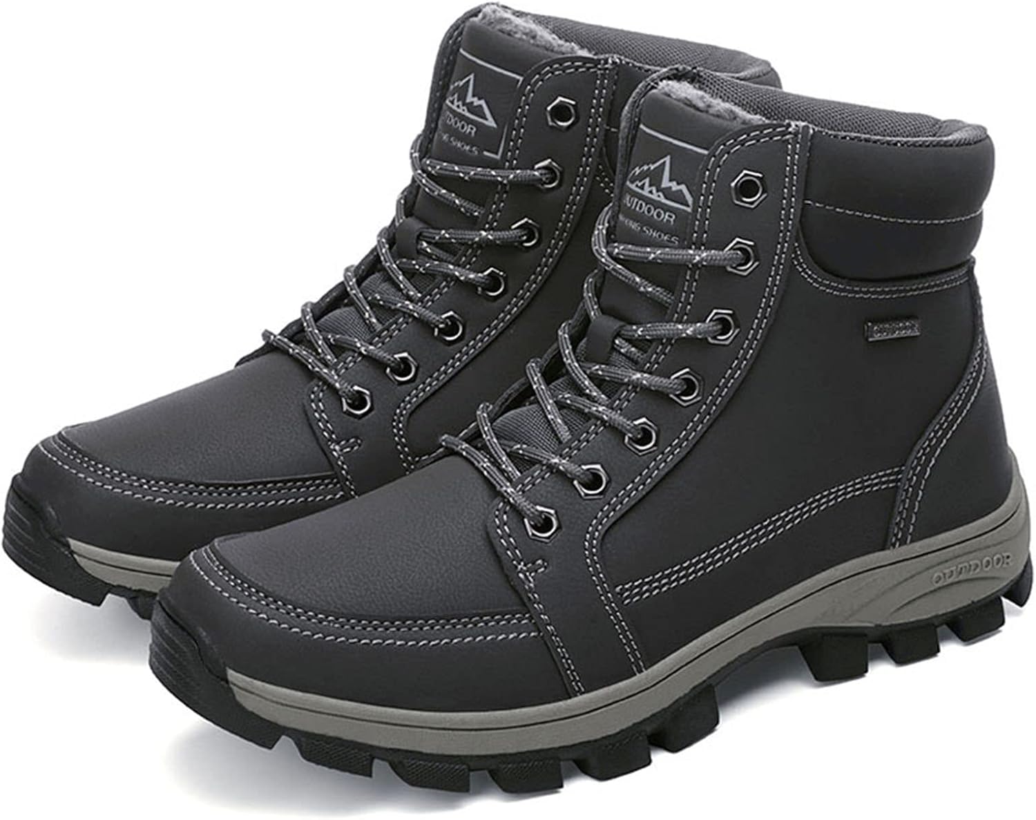 Мужские высокие термо-кроссовки DevilAngel, зимние модные кожаные водонепроницаемые снежные ботинки. Теплые обувь для снежных видов спорта, серый
Мужские высокие термо-кроссовки DevilAngel, зимние модные кожаные водонепроницаемые снежные ботинки. Теплые обувь для снежных видов спорта, серый