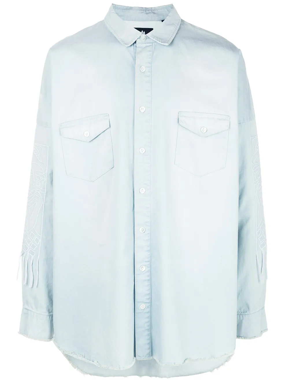 Рубашка 'Guy And His Gun' Haculla, синий
Рубашка 'Guy And His Gun' Haculla, синий