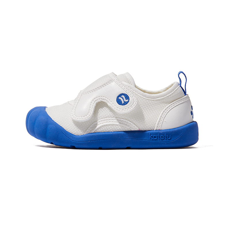 Модная универсальная обувь для малышей KATETU, белый/синий 
Модная универсальная обувь для малышей KATETU, белый/синий