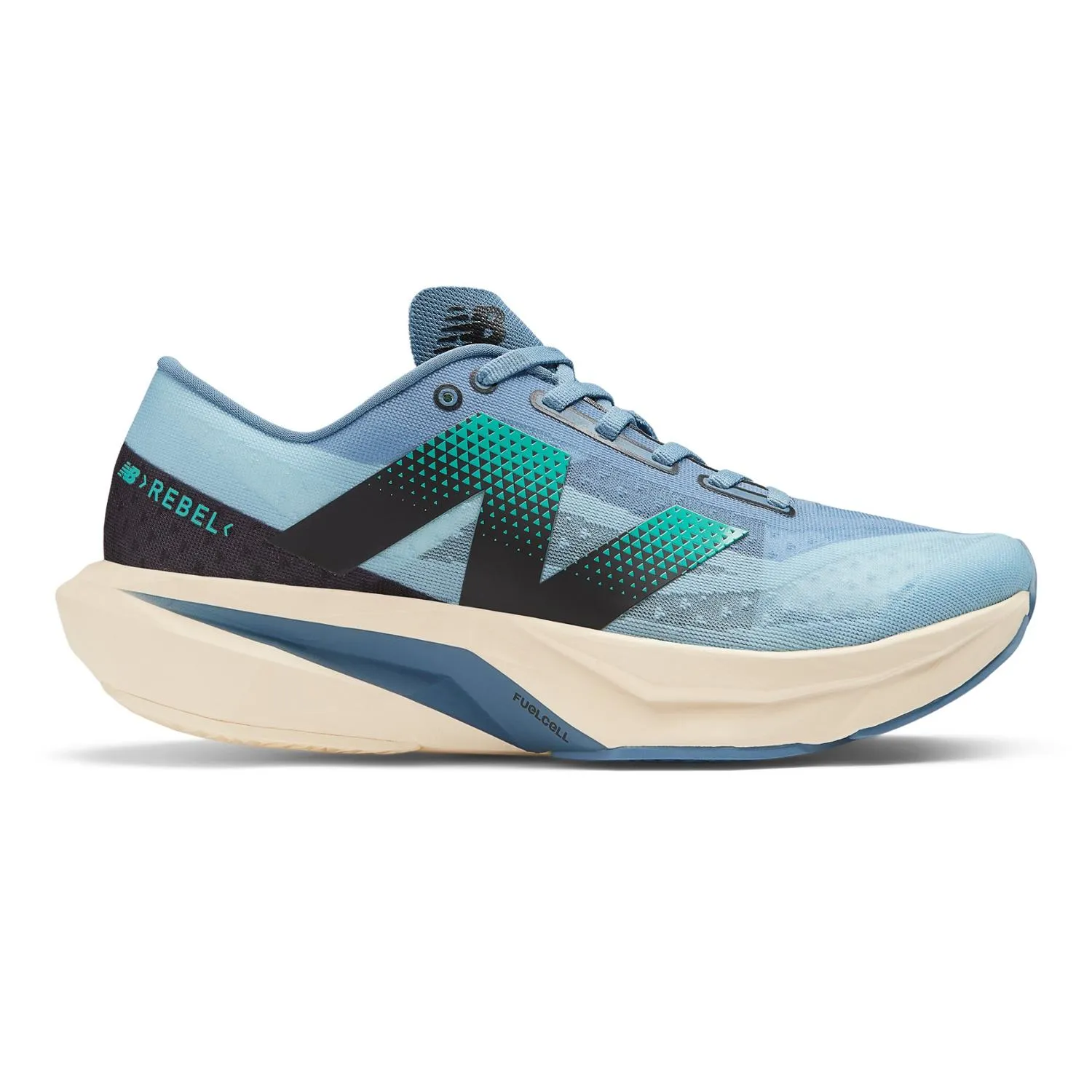Топовые мужские дорожные беговые кроссовки FuelCell Rebel V4 New Balance, Heron Blue/Chrome Blue
Топовые мужские дорожные беговые кроссовки FuelCell Rebel V4 New Balance, Heron Blue/Chrome Blue