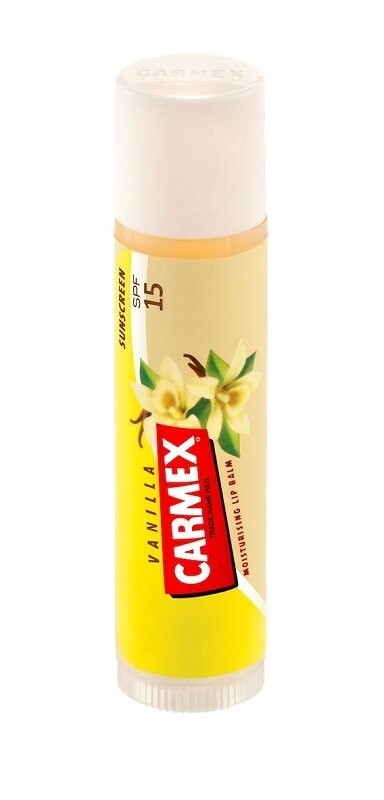 Carmex, защитная помада-стик ваниль, 4,25 г
Carmex, защитная помада-стик ваниль, 4,25 г
