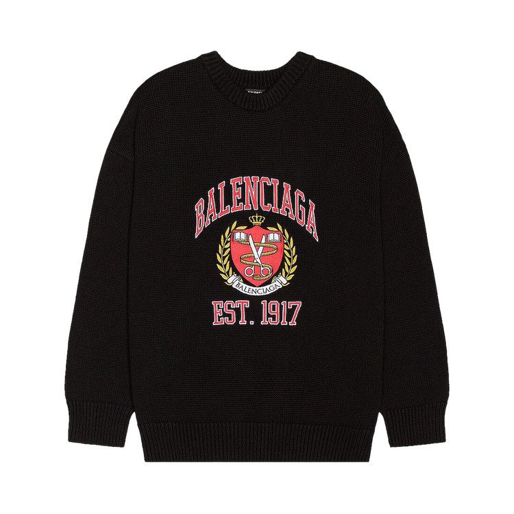 Свитер Balenciaga College Sweater, Black
Свитер Balenciaga College Sweater, Black