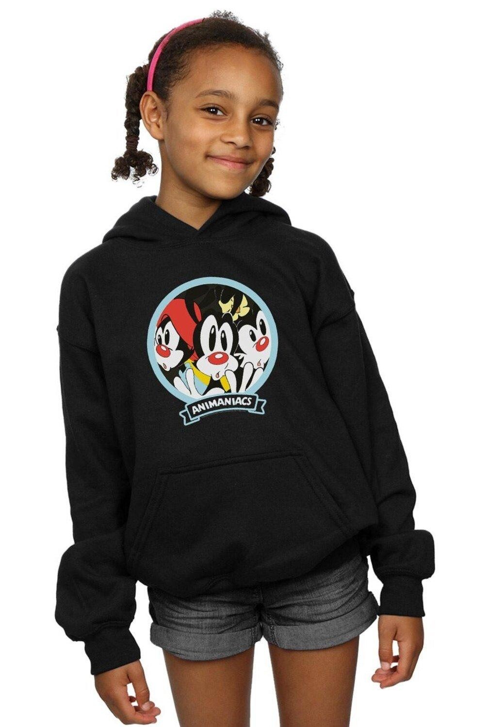 Толстовка с капюшоном «Рыбий глаз» Animaniacs, черный
Толстовка с капюшоном «Рыбий глаз» Animaniacs, черный