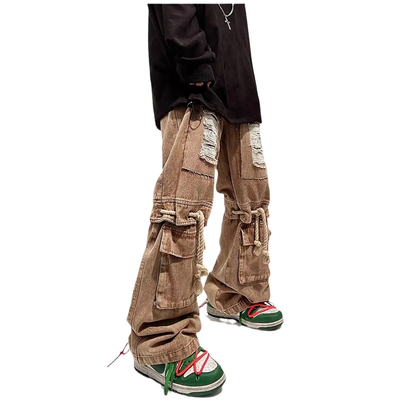 Джинсы унисекс UUCSCCC, Черный
Джинсы унисекс UUCSCCC, Черный