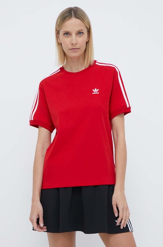 Футболка 3-Stripes Adidas Originals, красный
Футболка 3-Stripes Adidas Originals, красный