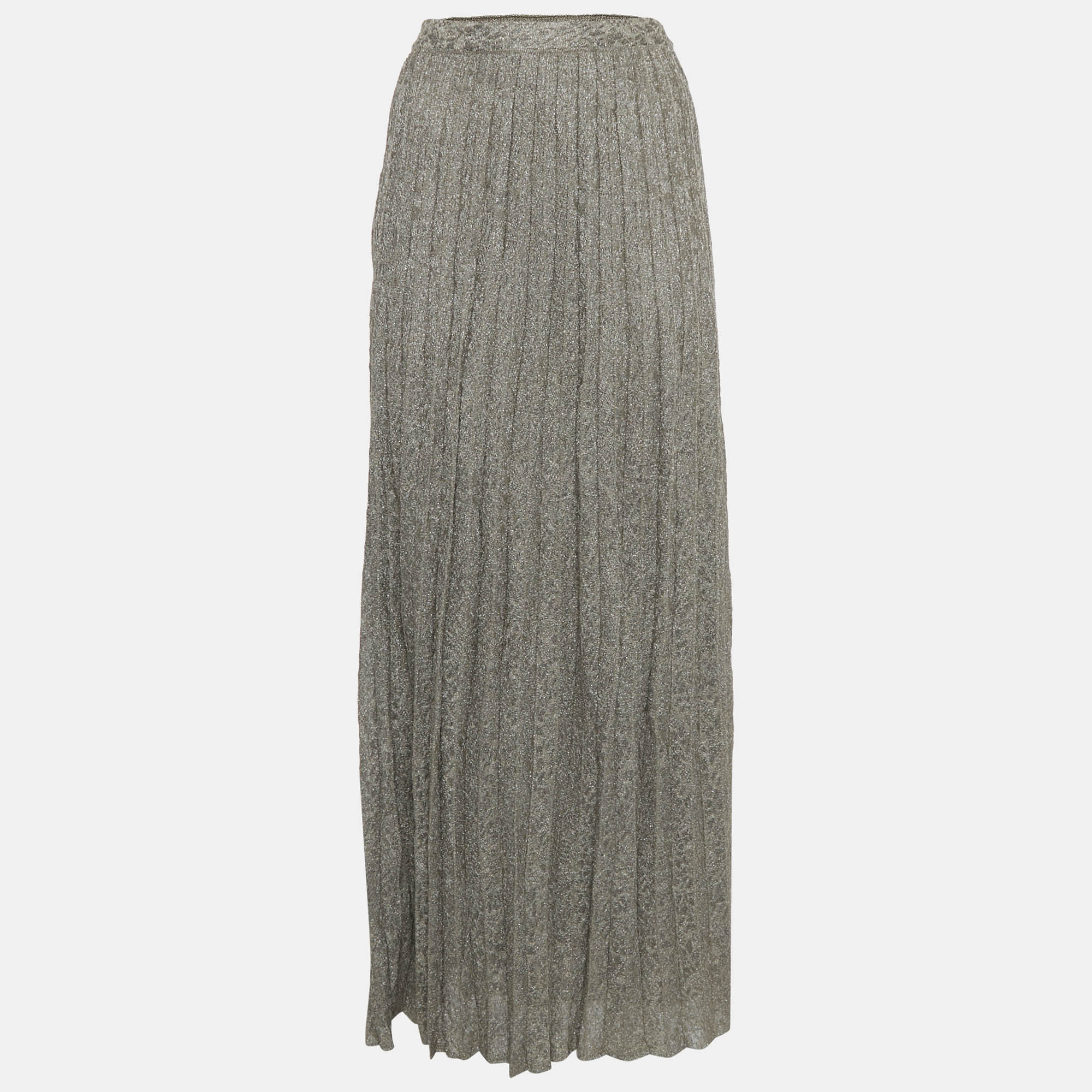 M Missoni Длинная юбка Missoni серого цвета из трикотажа с люрексом
M Missoni Длинная юбка Missoni серого цвета из трикотажа с люрексом