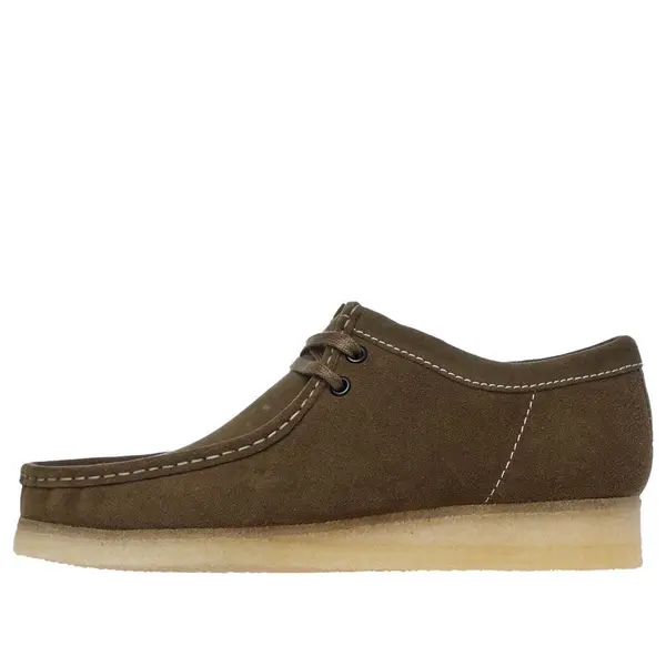 Кроссовки wallabee 'khaki' Clarks, хаки
Кроссовки wallabee 'khaki' Clarks, хаки