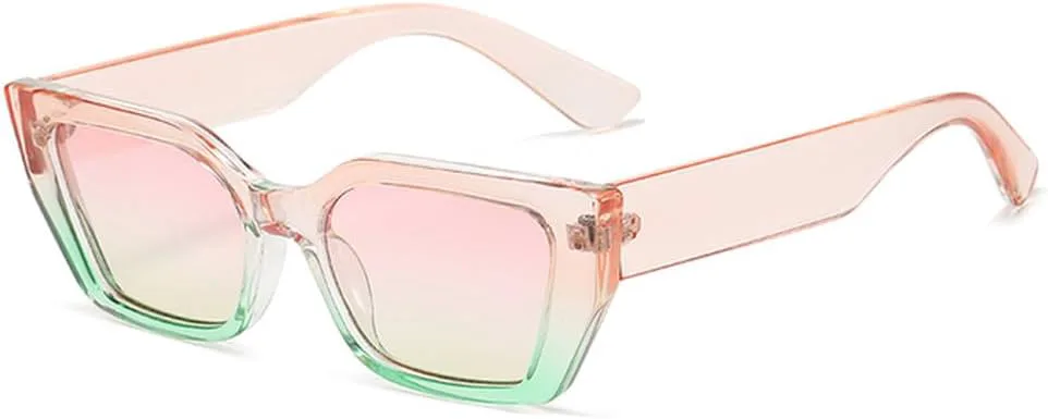Солнцезащитные очки LVTFCO с многоугольной оправой для женщин, в стиле ретро и модерн, модные, с защитой от УФ-излучения, градиентные, Pink Gradient Green
Солнцезащитные очки LVTFCO с многоугольной оправой для женщин, в стиле ретро и модерн, модные, с защитой от УФ-излучения, градиентные, Pink Gradient Green