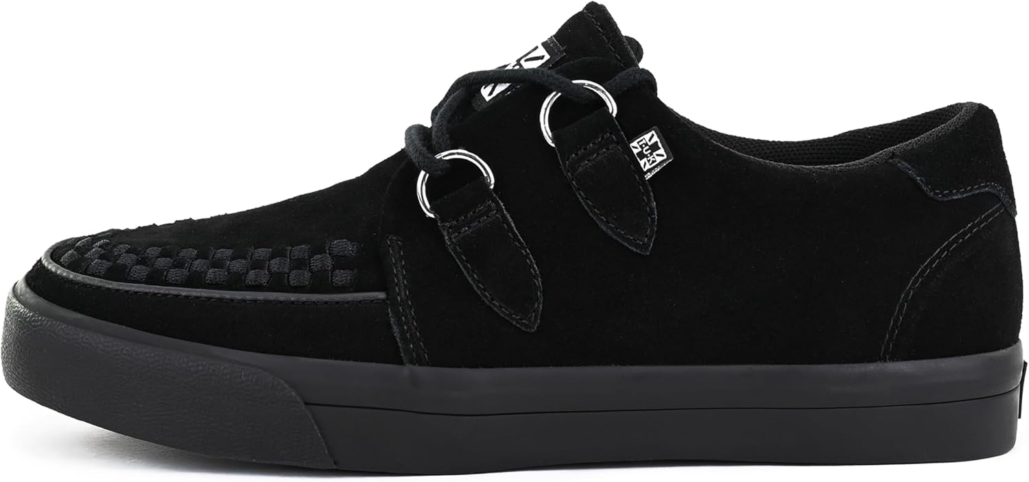 Кроссовки TUK Suede Creeper для женщин и мужчин, с шнуровкой на D-образных петлях T.U.K, черный
Кроссовки TUK Suede Creeper для женщин и мужчин, с шнуровкой на D-образных петлях T.U.K, черный