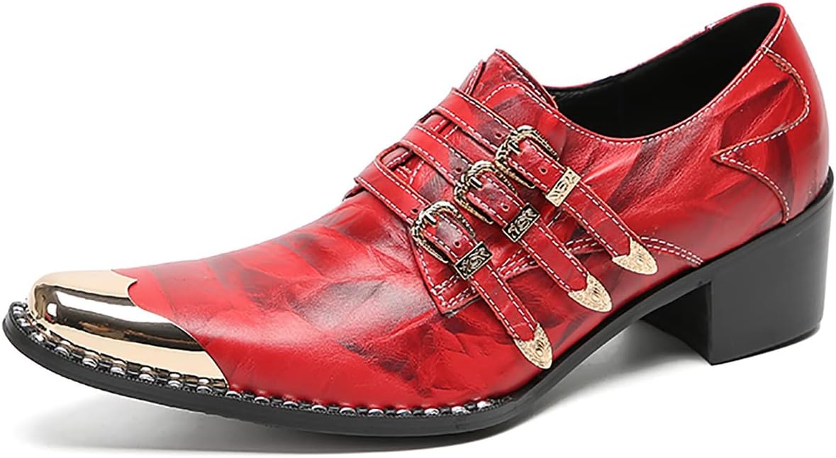 Мужские лоферы Santimon, слипоны на вечеринку, повседневные, из кожи, с квадратным носком и металлическим каблуком, ковбойские туфли, модные с пуговицами, ручная работа, западный стиль, для мужчин, красный
Мужские лоферы Santimon, слипоны на вечеринку, повседневные, из кожи, с квадратным носком и металлическим каблуком, ковбойские туфли, модные с пуговицами, ручная работа, западный стиль, для мужчин, красный