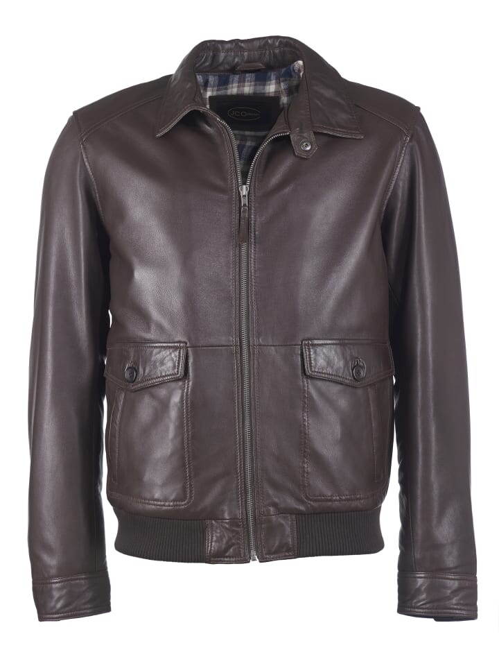 Кожаная куртка JCC Samuel, коричневый
Кожаная куртка JCC Samuel, коричневый