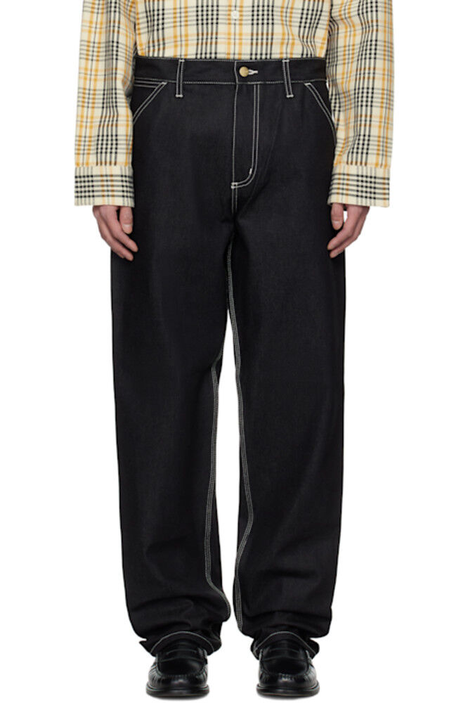 Черные простые джинсы Carhartt Work In Progress
Черные простые джинсы Carhartt Work In Progress
