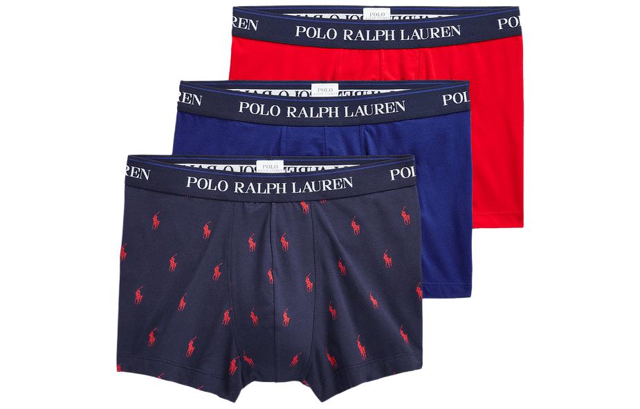 Трехштучные боксеры с логотипом на поясе Polo Ralph Lauren
Трехштучные боксеры с логотипом на поясе Polo Ralph Lauren