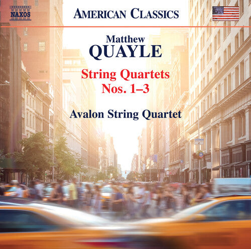 CD диск Quayle / Avalon String Quartet: String Quartets 1-3
CD диск Quayle / Avalon String Quartet: String Quartets 1-3