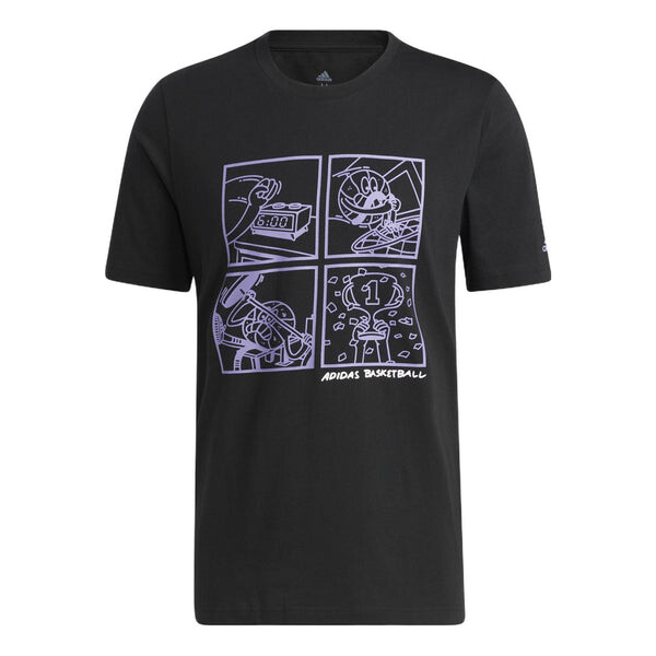 Футболка adidas Cartoon Pattern Basketball Sports Pullover Short Sleeve Black, черный
Футболка adidas Cartoon Pattern Basketball Sports Pullover Short Sleeve Black, черный