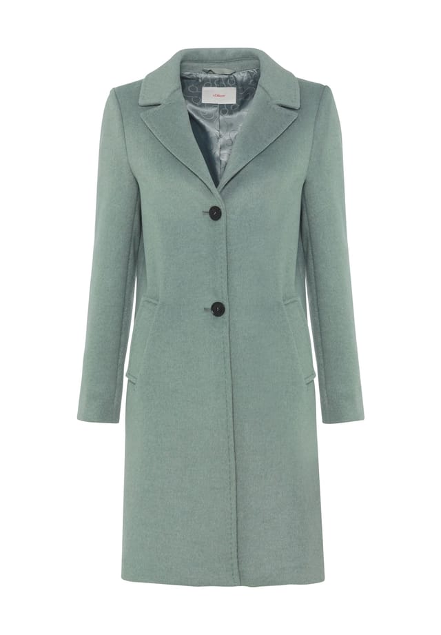 Пальто-Блейзер с содержанием шерсти S.Oliver, зеленый
Пальто-Блейзер с содержанием шерсти S.Oliver, зеленый