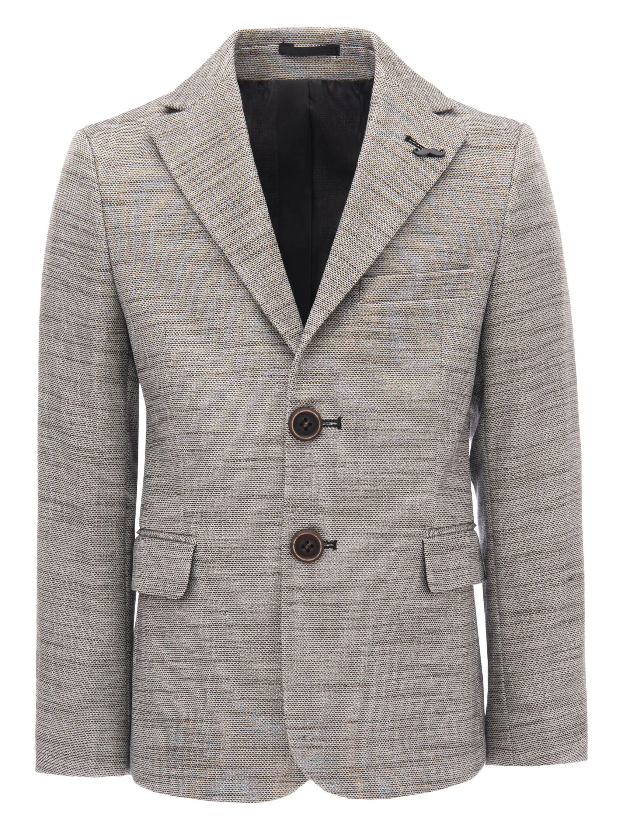 Твидовый однобортный блейзер Moustache, бежевый
Твидовый однобортный блейзер Moustache, бежевый