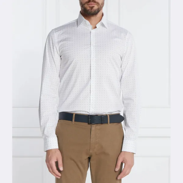 Рубашка узкого кроя из поплина Calvin Klein, белый
Рубашка узкого кроя из поплина Calvin Klein, белый