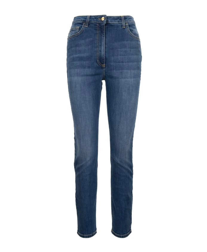 Джинсы с молнией и пуговицами Elisabetta Franchi, синий
Джинсы с молнией и пуговицами Elisabetta Franchi, синий