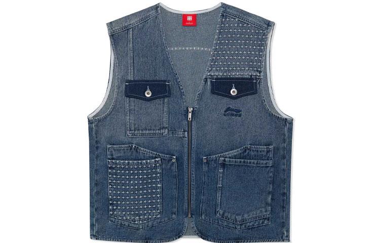 LiNing Мужская куртка с градиентом от темного к светлому дениму синего цвета, Deep Light Denim Blue Gradient
LiNing Мужская куртка с градиентом от темного к светлому дениму синего цвета, Deep Light Denim Blue Gradient