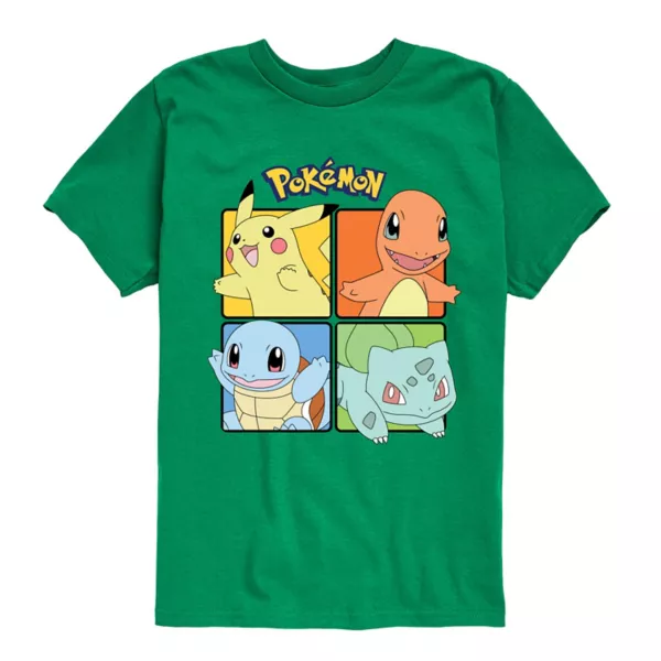 Футболка с принтом покемонов в клетку для мальчиков 8-20 лет Licensed Character, зеленый
Футболка с принтом покемонов в клетку для мальчиков 8-20 лет Licensed Character, зеленый