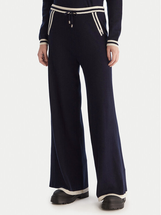 Вязаные брюки wide leg 521BD23001 Gaudi, синий
Вязаные брюки wide leg 521BD23001 Gaudi, синий