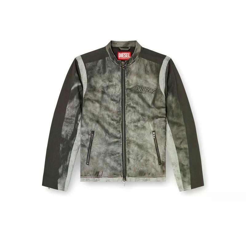 Куртка Panelled Logo Biker Jacket DIESEL, 900A
Куртка Panelled Logo Biker Jacket DIESEL, 900A