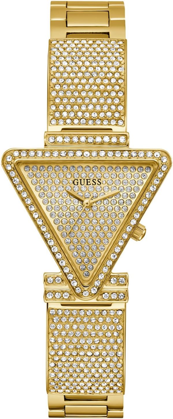 GUESS Gold-Tone Crystal Triangle аналоговые часы, Gold Tone/Mesh/Gold Tone/Champagne
GUESS Gold-Tone Crystal Triangle аналоговые часы, Gold Tone/Mesh/Gold Tone/Champagne