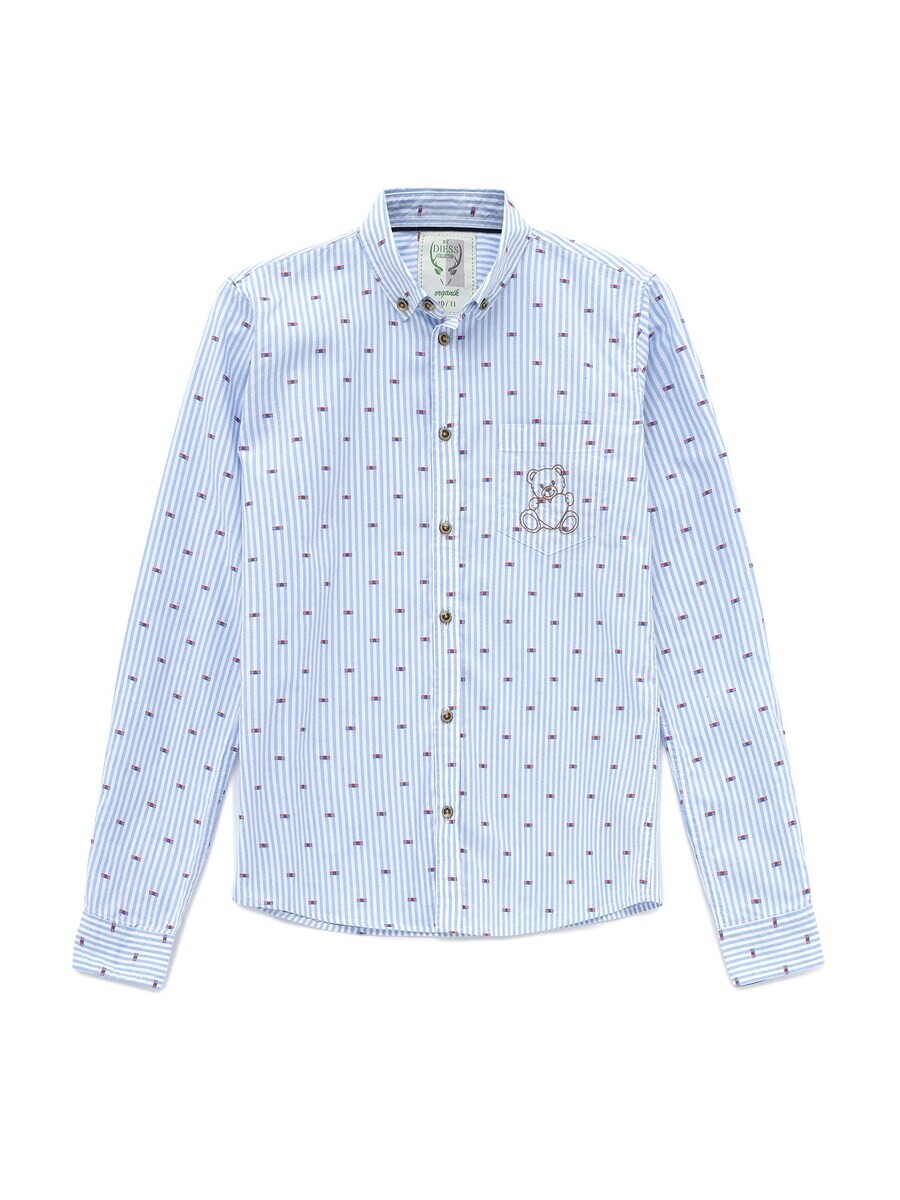 Рубашка By Diess Collection Regular fit Button Up, синий
Рубашка By Diess Collection Regular fit Button Up, синий