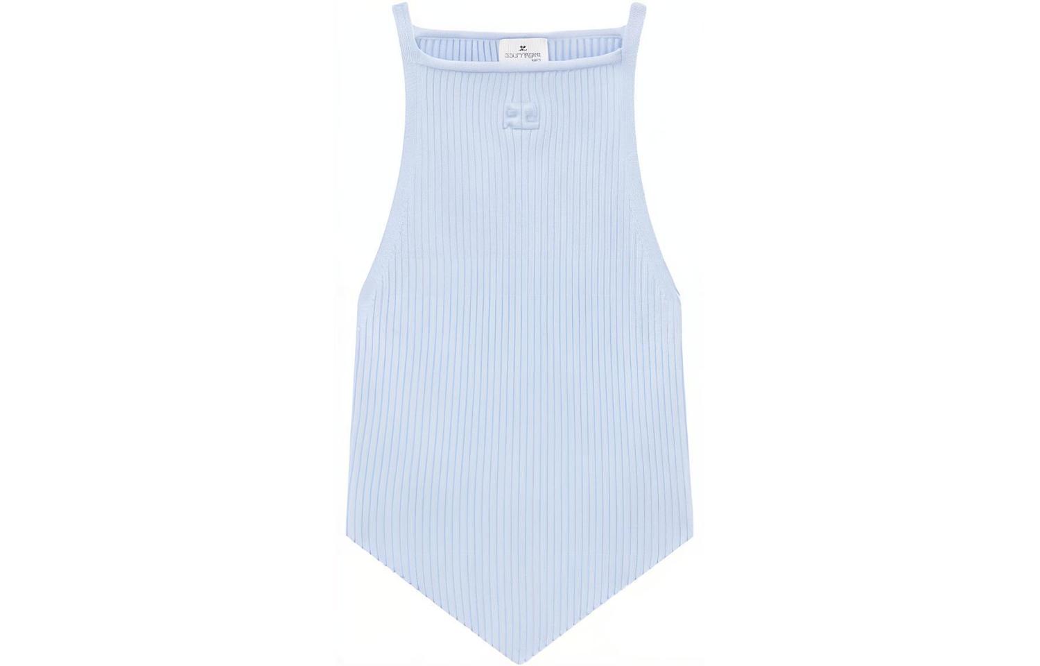 Матовый ребристый топ COURREGES, синий
Матовый ребристый топ COURREGES, синий