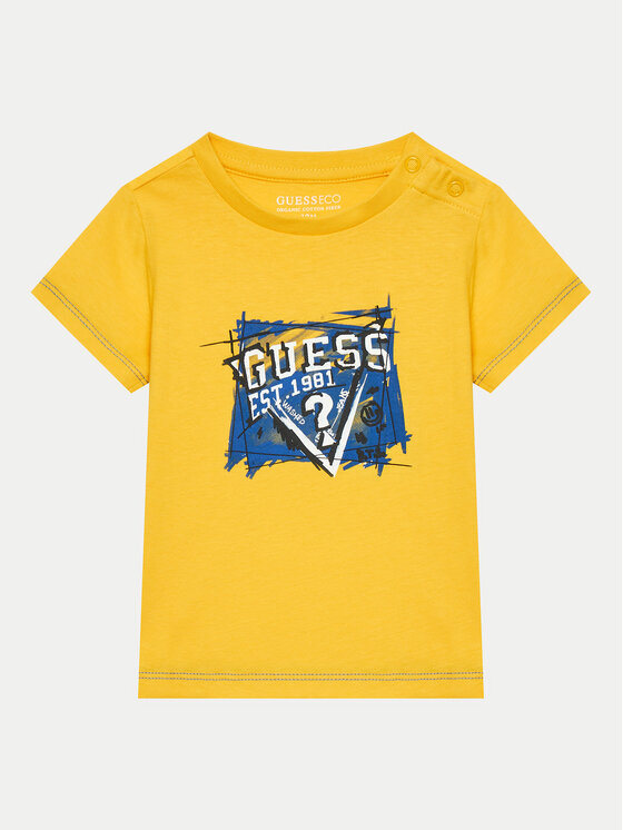 Футболка regular fit N4YI00 K8HM4 Guess, желтый
Футболка regular fit N4YI00 K8HM4 Guess, желтый