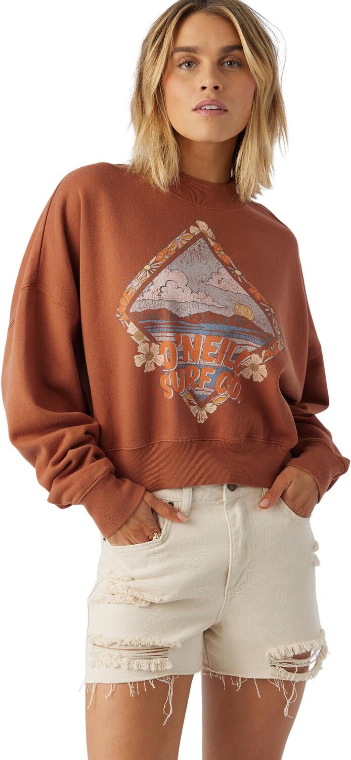 Толстовка O'Neill Moment Crop, цвет Rustic Brown
Толстовка O'Neill Moment Crop, цвет Rustic Brown