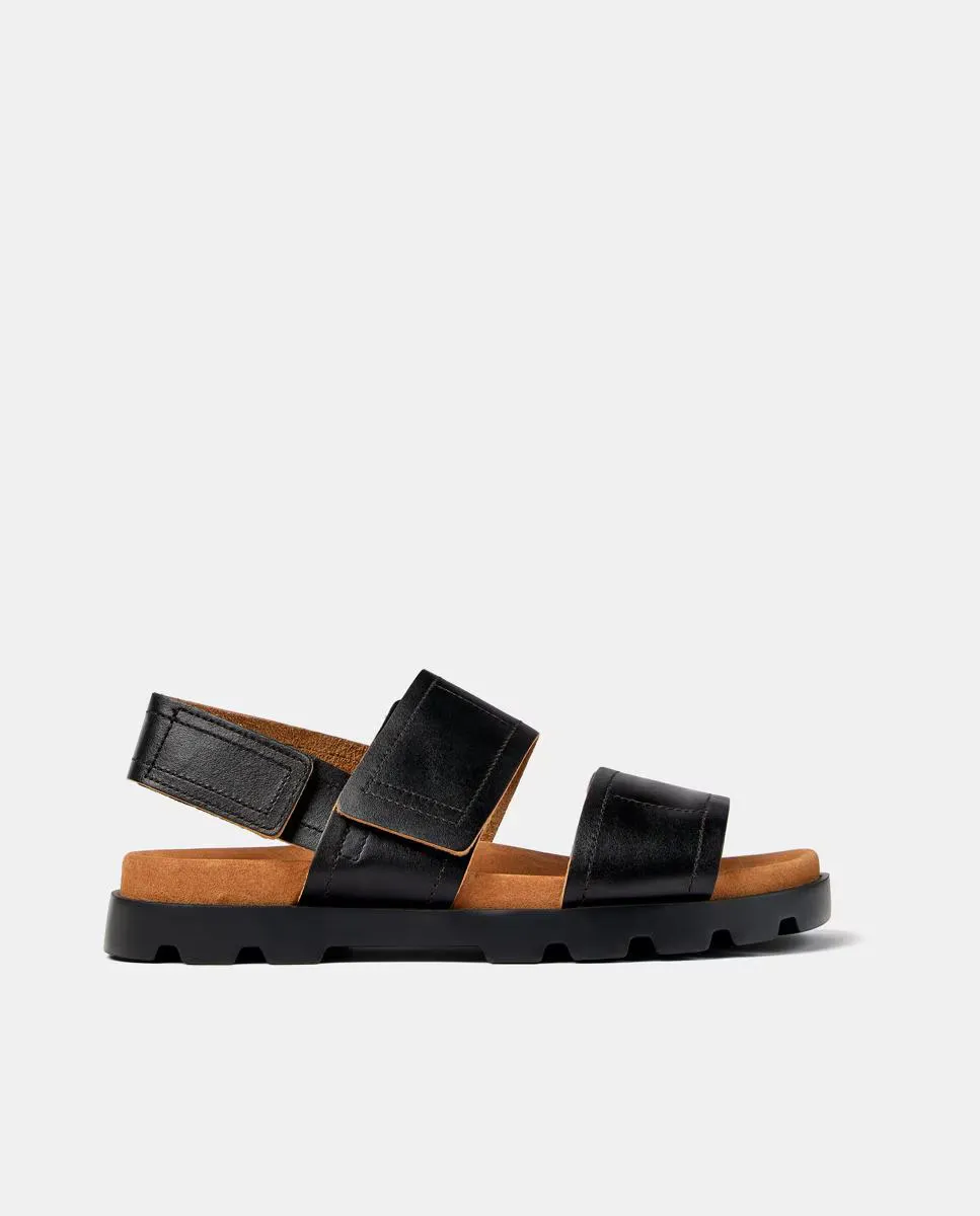 Мужские кожаные сандалии с застежкой-липучкой Camper, черный
Мужские кожаные сандалии с застежкой-липучкой Camper, черный