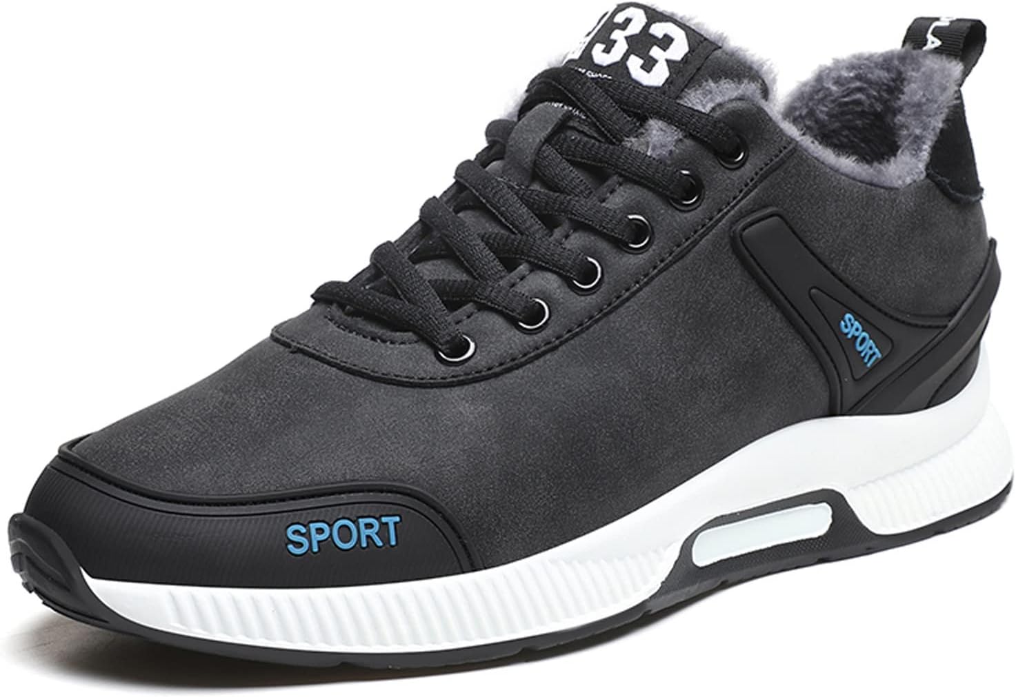 Мужские кроссовки на подъем с невидимым увеличением роста, верх из кожи, шнуровка, модные кроссовки Eliogn, черный
Мужские кроссовки на подъем с невидимым увеличением роста, верх из кожи, шнуровка, модные кроссовки Eliogn, черный