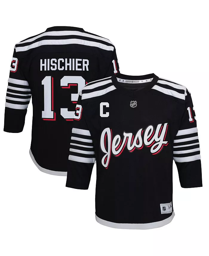Футболка Big Boys Nico Hischier Black New Jersey Devils 2021/22 Alternate Replica Player Jersey Outerstuff
Футболка Big Boys Nico Hischier Black New Jersey Devils 2021/22 Alternate Replica Player Jersey Outerstuff