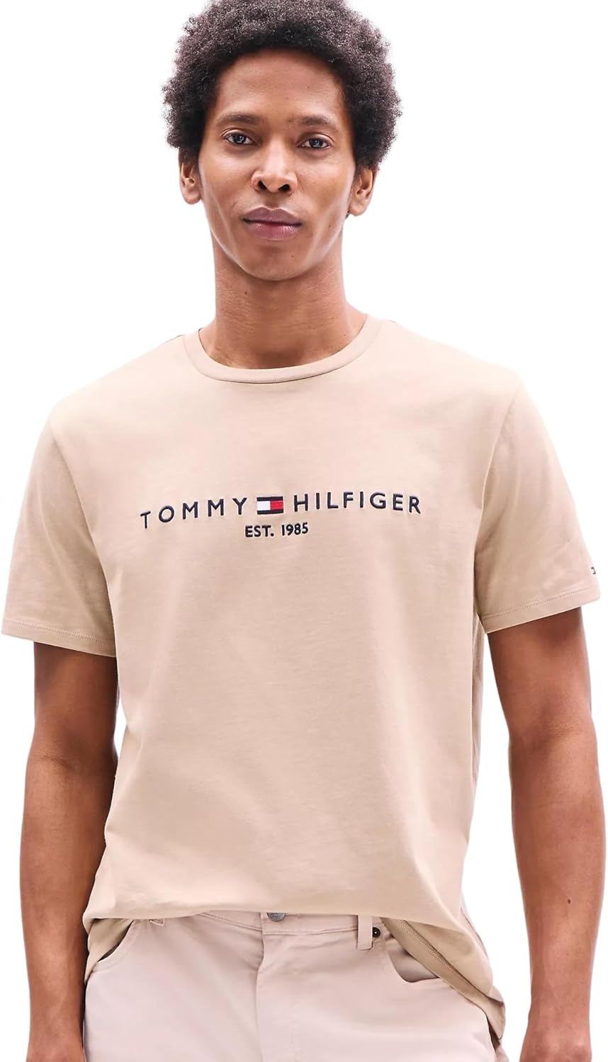 Мужская футболка Tommy Hilfiger Regular Fit с вышитым логотипом Tommy, коллекция 2024, размер L, белая, Beige, Белый, Мужская футболка Tommy Hilfiger Regular Fit с вышитым логотипом Tommy, коллекция 2024, размер L, белая, Beige
Мужская футболка Tommy Hilfiger Regular Fit с вышитым логотипом Tommy, коллекция 2024, размер L, белая, Beige, Белый, Мужская футболка Tommy Hilfiger Regular Fit с вышитым логотипом Tommy, коллекция 2024, размер L, белая, Beige