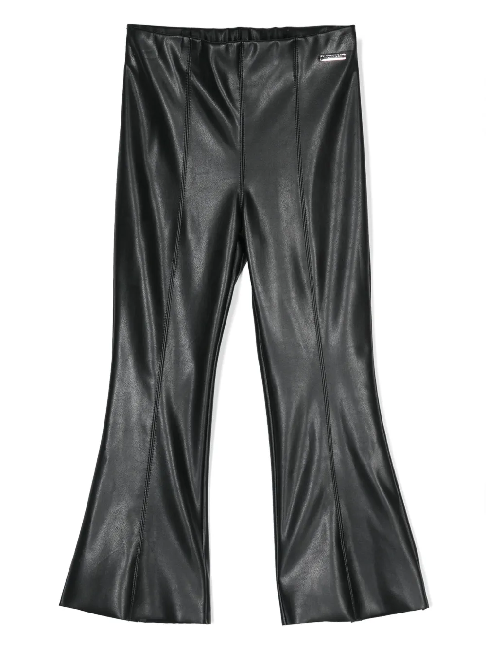 Расклешенные брюки с логотипом Monnalisa, черный
Расклешенные брюки с логотипом Monnalisa, черный