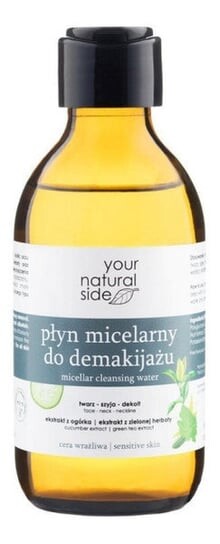 Мицеллярная жидкость для снятия макияжа 190мл Your Natural Side
Мицеллярная жидкость для снятия макияжа 190мл Your Natural Side