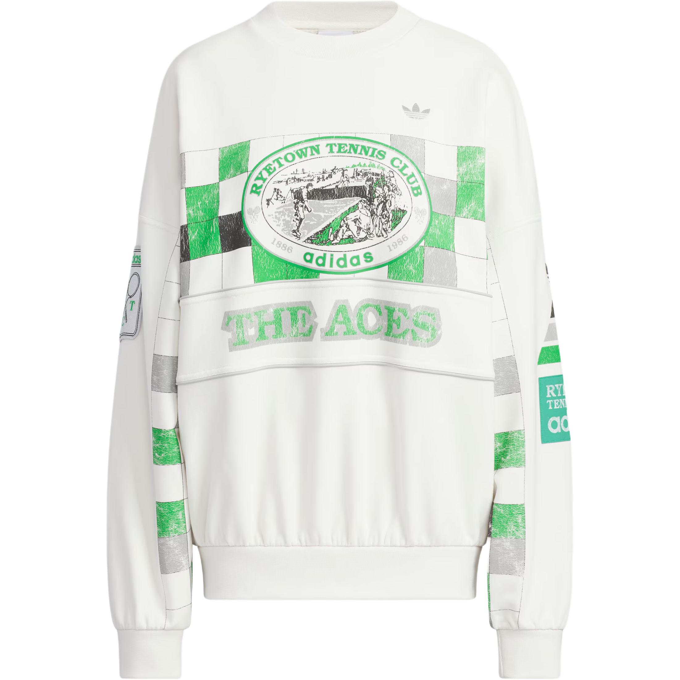 Свитшот Unisex Adidas Originals, белый/зеленый
Свитшот Unisex Adidas Originals, белый/зеленый