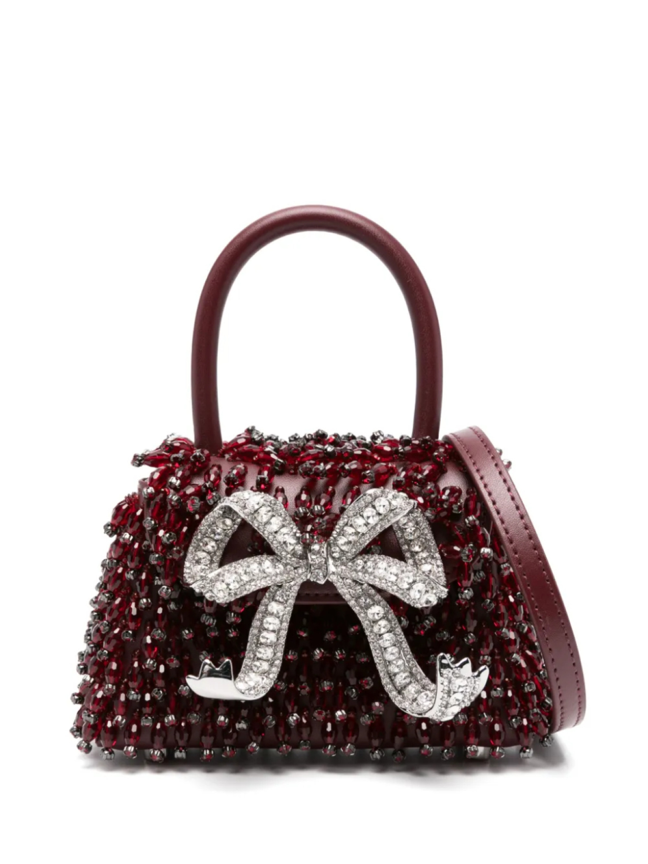 Мини-сумка, украшенная кристаллами Self-Portrait, красный
Мини-сумка, украшенная кристаллами Self-Portrait, красный