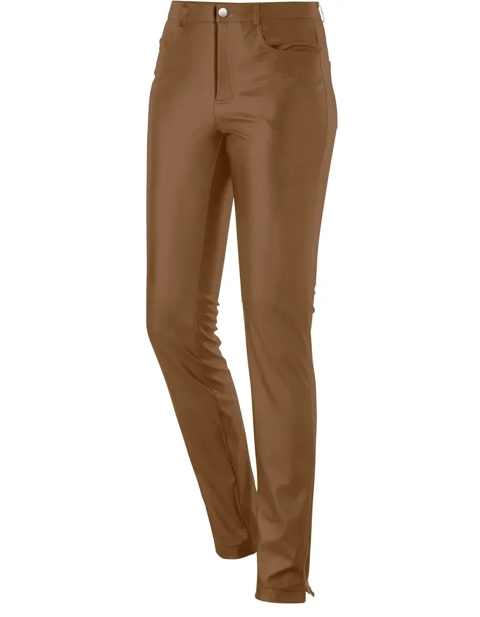 Брюки из искусственной кожи Inspirationen, коричневый
Брюки из искусственной кожи Inspirationen, коричневый