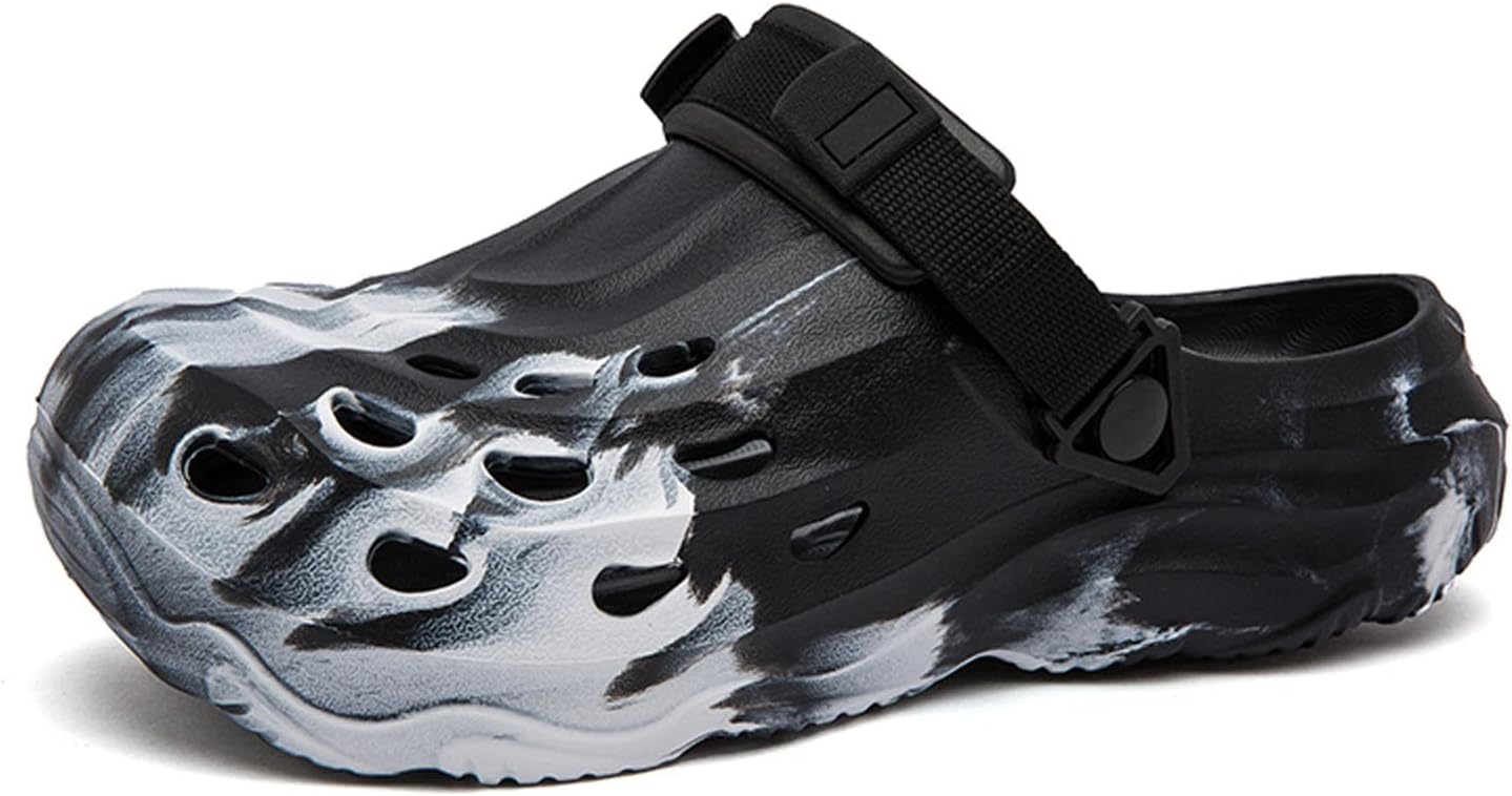 Сабо ihinzry Garden для мужчин и женщин, удобные шлепанцы на липучке, нескользящие сандалии, водонепроницаемые легкие летние тапочки для душа с регулируемым задним ремешком для работы и ухода, черный
Сабо ihinzry Garden для мужчин и женщин, удобные шлепанцы на липучке, нескользящие сандалии, водонепроницаемые легкие летние тапочки для душа с регулируемым задним ремешком для работы и ухода, черный