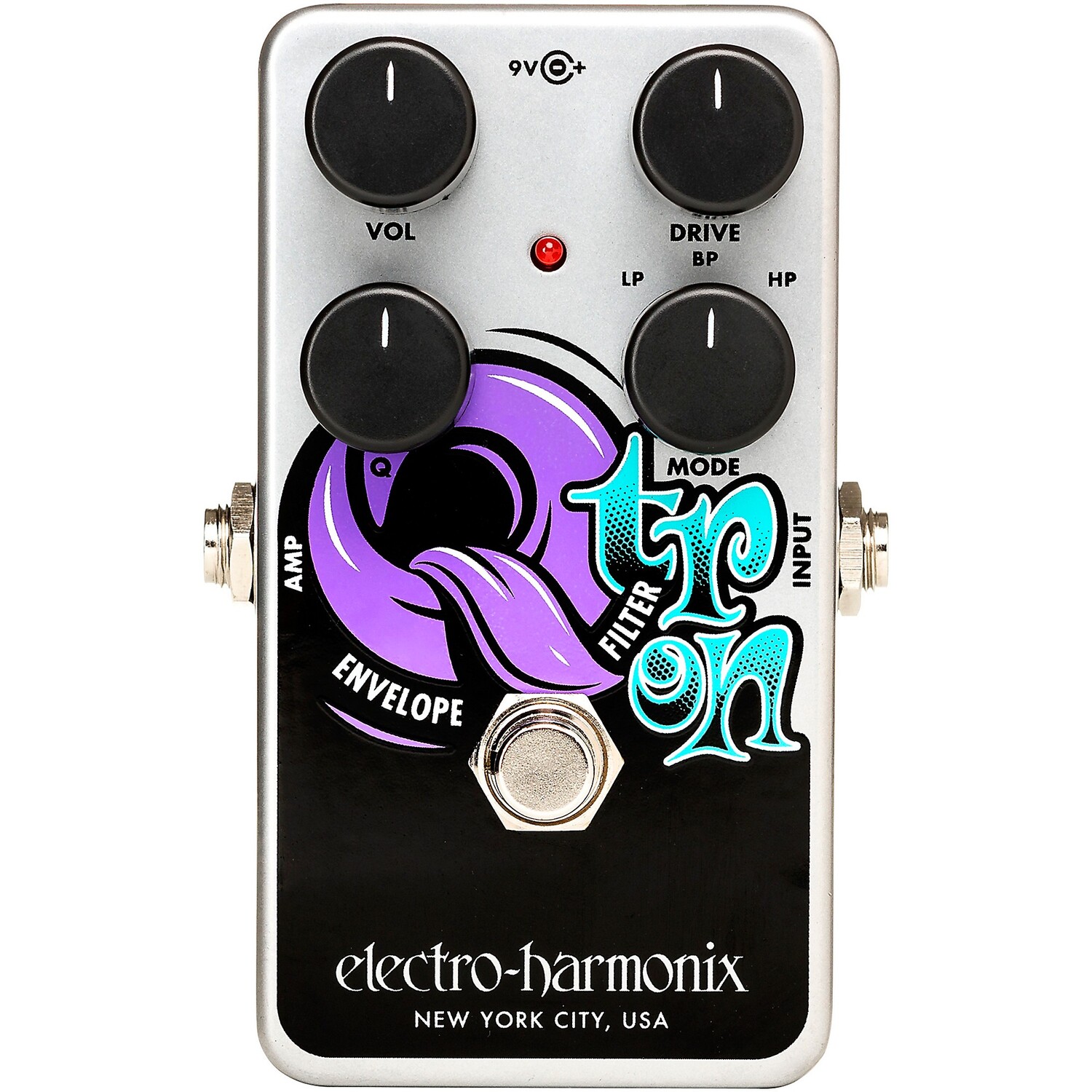 Педаль эффектов Electro-Harmonix Nano Q-Tron Envelope Filter, серебристая
Педаль эффектов Electro-Harmonix Nano Q-Tron Envelope Filter, серебристая