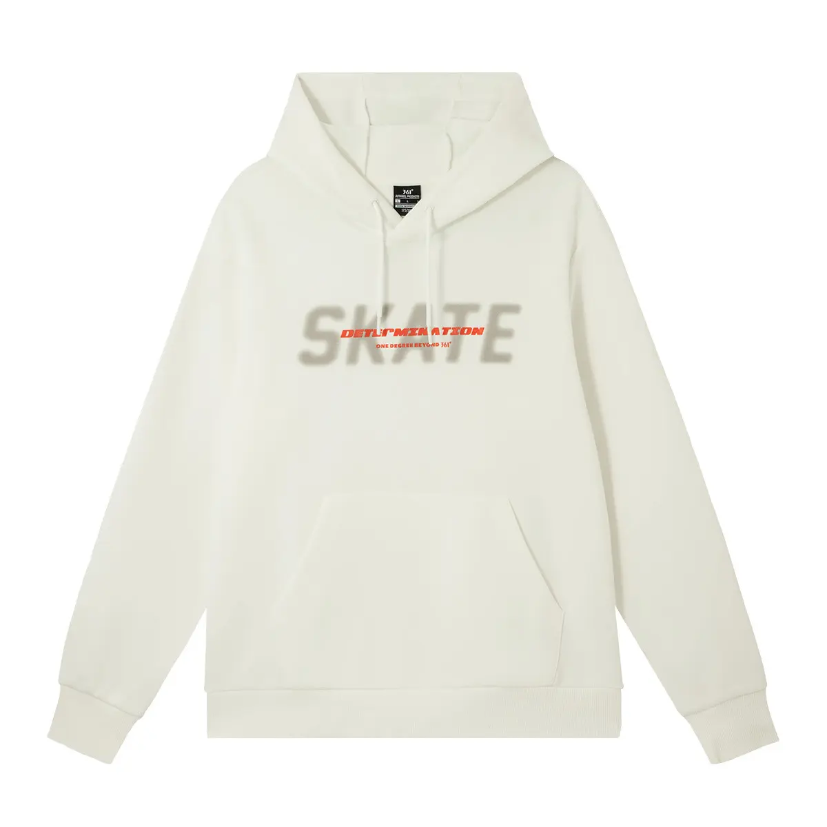 361° Толстовка мужская Feather White с капюшоном Moderate Regular
361° Толстовка мужская Feather White с капюшоном Moderate Regular