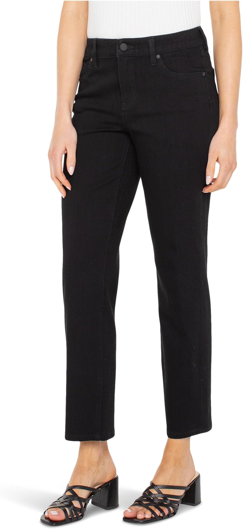 Женские джинсы Liv со средней посадкой и свободным кроем Liverpool Los Angeles, Black Rinse
Женские джинсы Liv со средней посадкой и свободным кроем Liverpool Los Angeles, Black Rinse