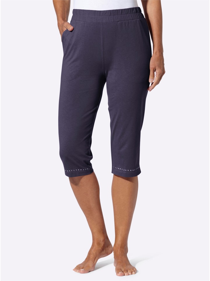 Брюки для отдыха темно-синего цвета Sieh an!
Брюки для отдыха темно-синего цвета Sieh an!