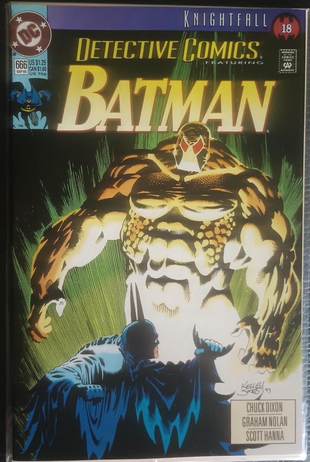 Detective Comic #666 Knightfall 18 (DC)
Detective Comic #666 Knightfall 18 (DC)