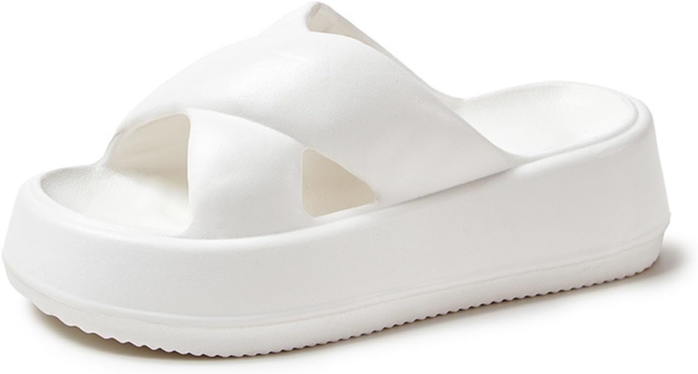 Тапочки-подушечки для женщин и мужчин, сандалии-шлепанцы, обувь Cloud Slides с толстой подошвой Srdmuph, белый
Тапочки-подушечки для женщин и мужчин, сандалии-шлепанцы, обувь Cloud Slides с толстой подошвой Srdmuph, белый